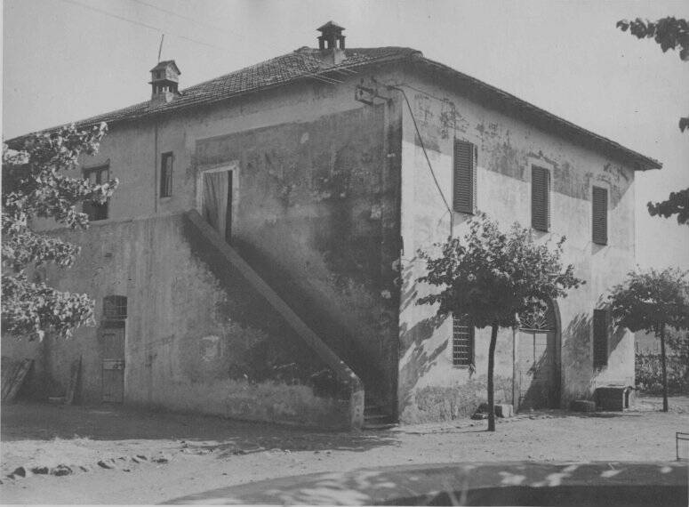 foto storica della dimora, oggi agriturismo