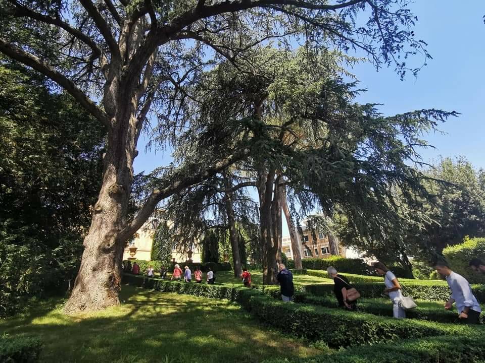 giardino storico della villa cavalletti