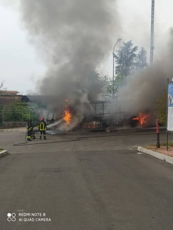 Incendio Lanuvio