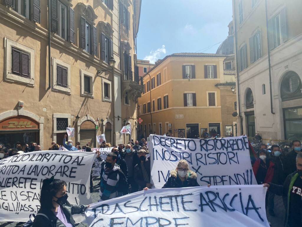 protesta fraschette ariccia a montecitorio