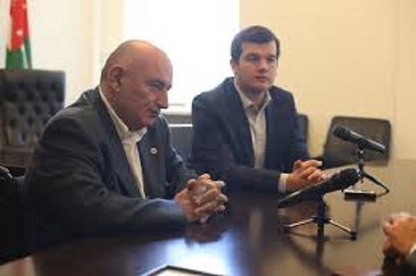 Vito Grittani e Kan Taniya già Vice ministro degli esteri della Repubbblica di Abcasia
