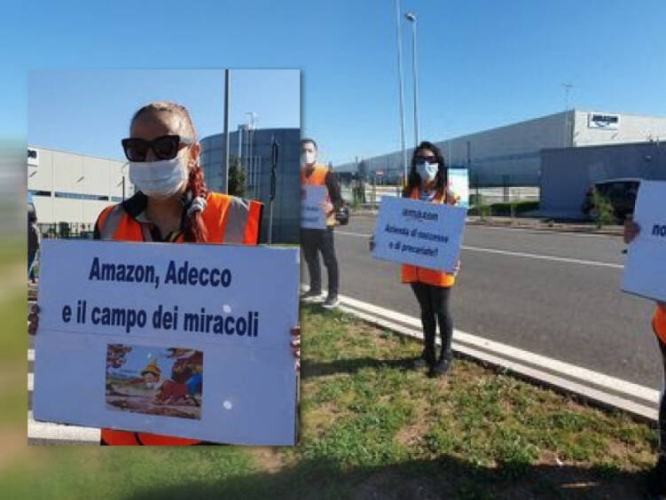 Colleferro protesta Amazon