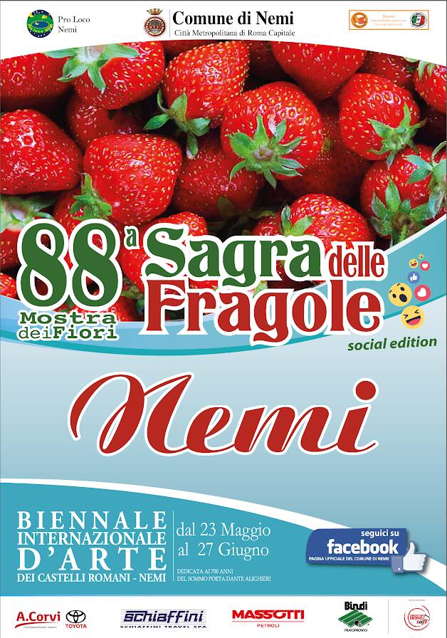 sagra delle fragole nemi 2021