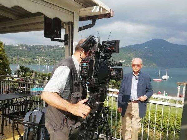 Riprese RAI a Lago Albano (1)