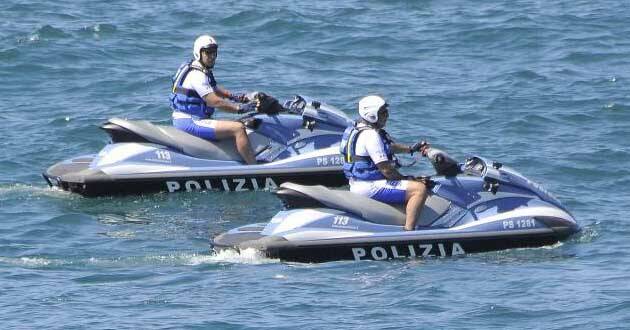 polizia lago