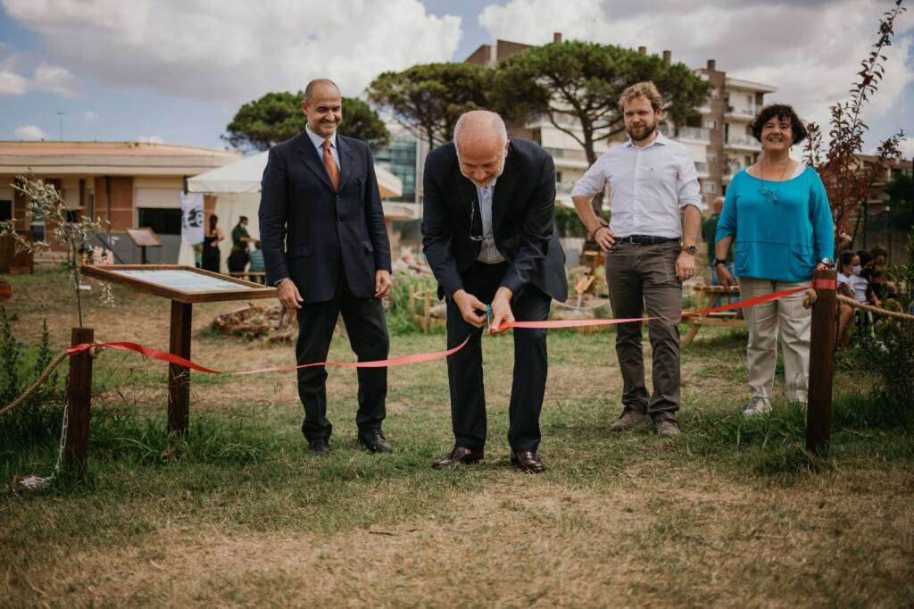 Inaugurazione Aula Natura Roma - Riccardo Calvi_Franco Modestini_Marco Galaverni_Maria Antonietta Quadrelli_