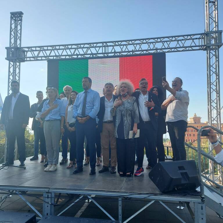 Salvini a Frascati