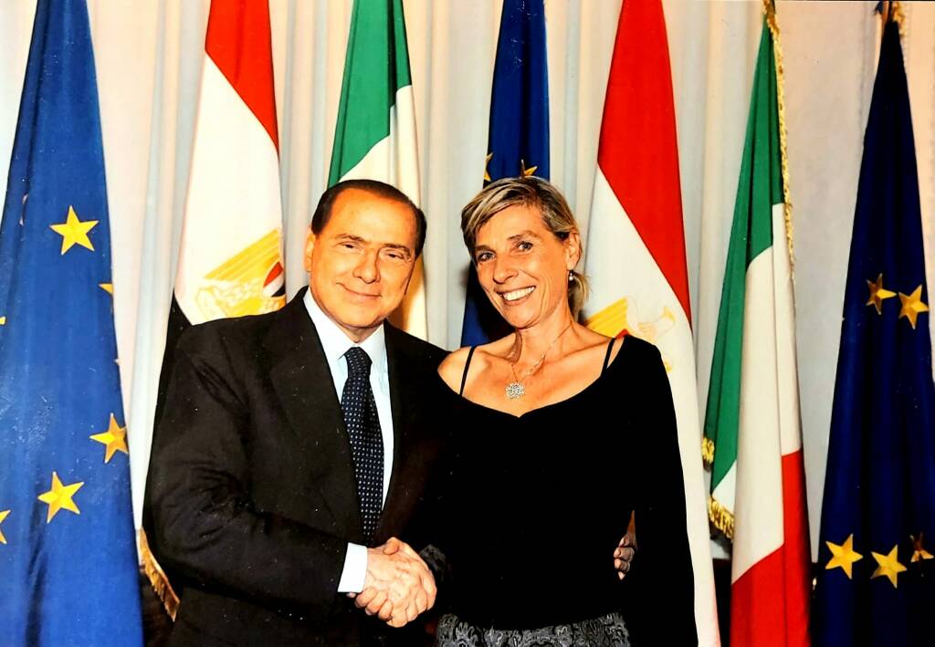 Silvio Berlusconi e Emanuela Bruni