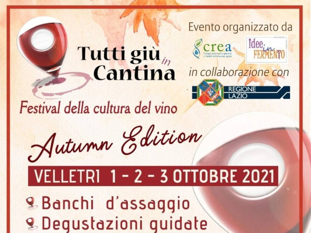 TUTTI GIU' IN CANTINA