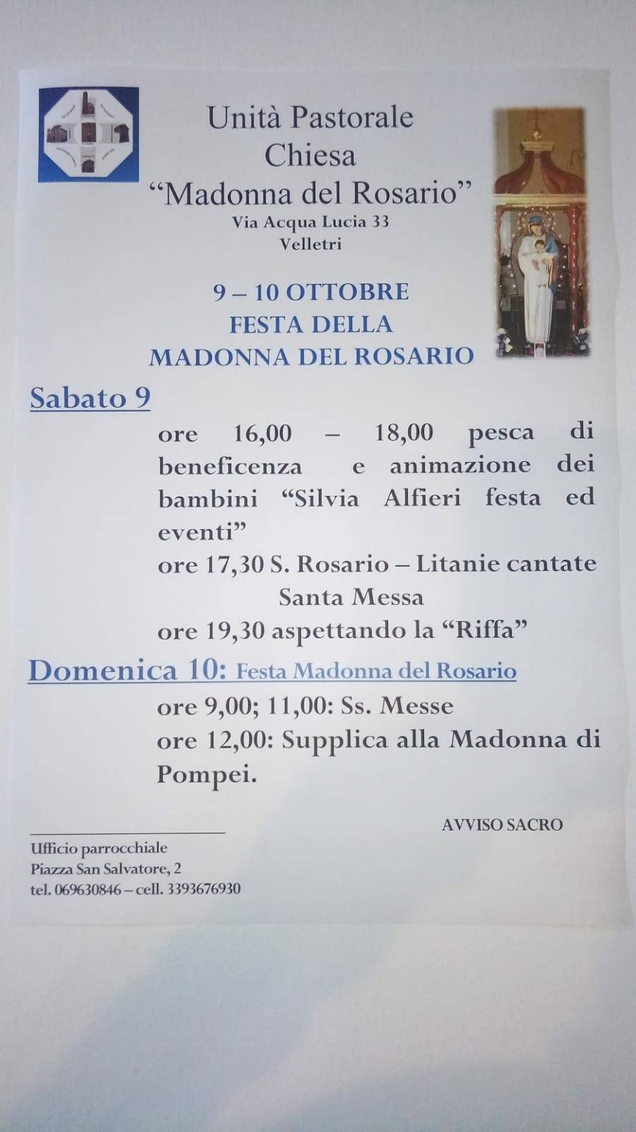 Festa Madonna del Rosario
