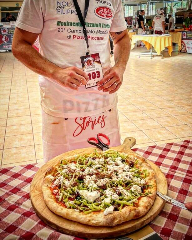 Gianluca Piersanti campionato pizza piccante