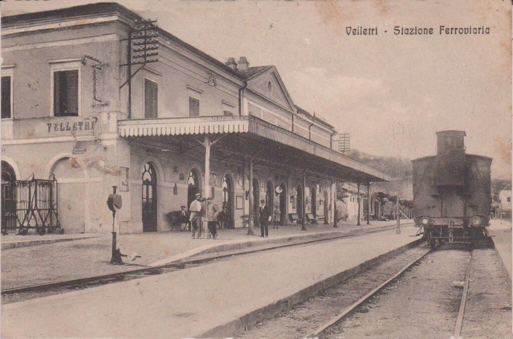 la stazione nel 1915