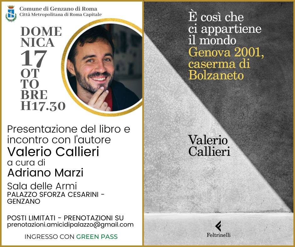 presentazione libro valerio callieri