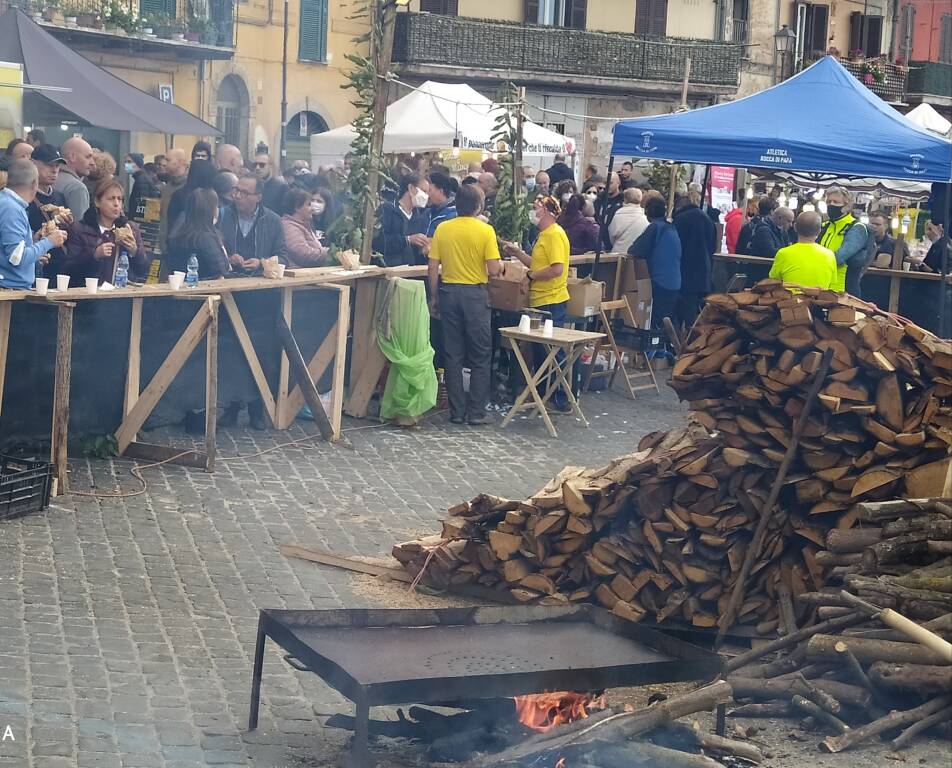 sagra delle castagne rocca di papa 2021