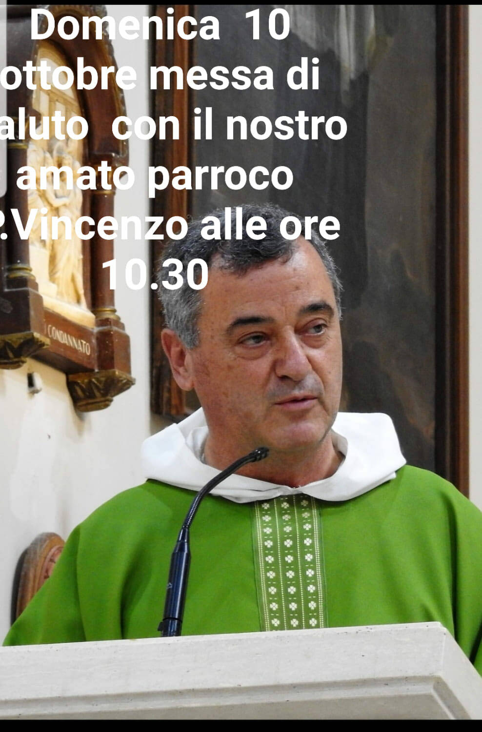 Saluto Padre Vincenzo