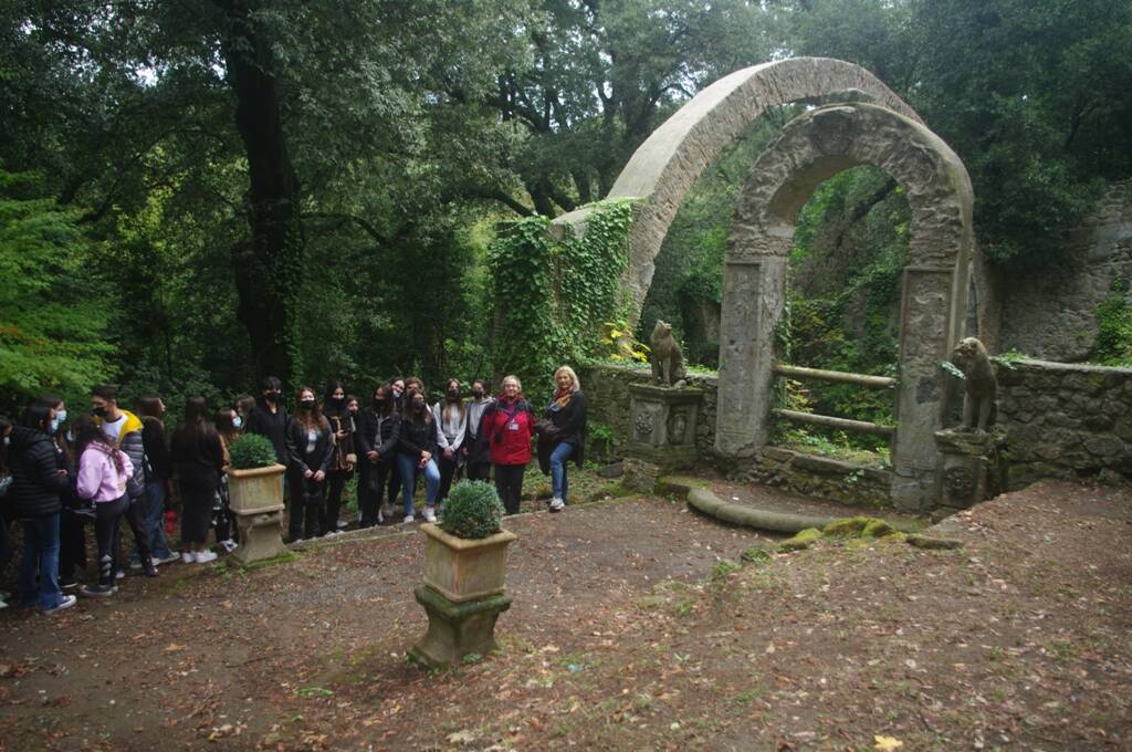 studenti joyce a parco chigi ariccia