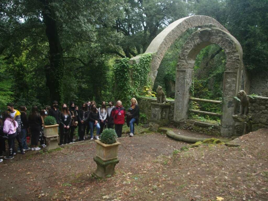 studenti joyce a parco chigi ariccia