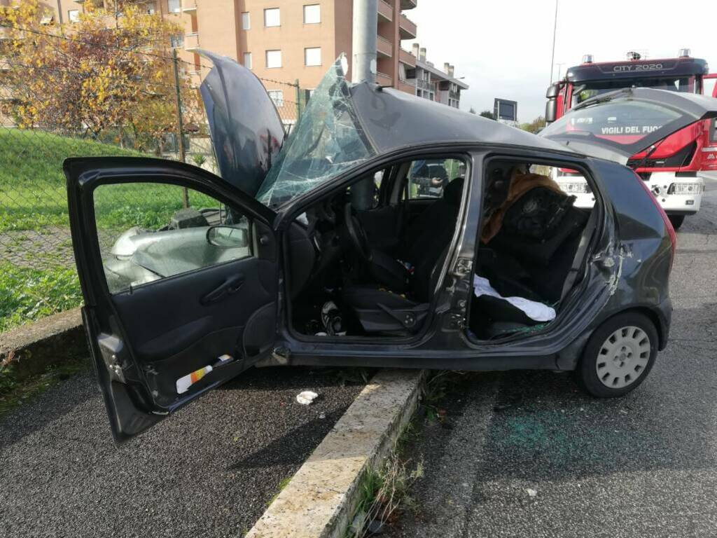 Incidente Roma Vigili del Fuoco Frascati