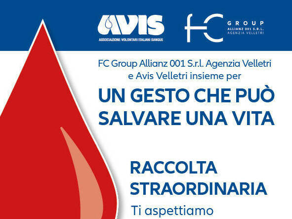 Donazione Sangue Allianz Velletri