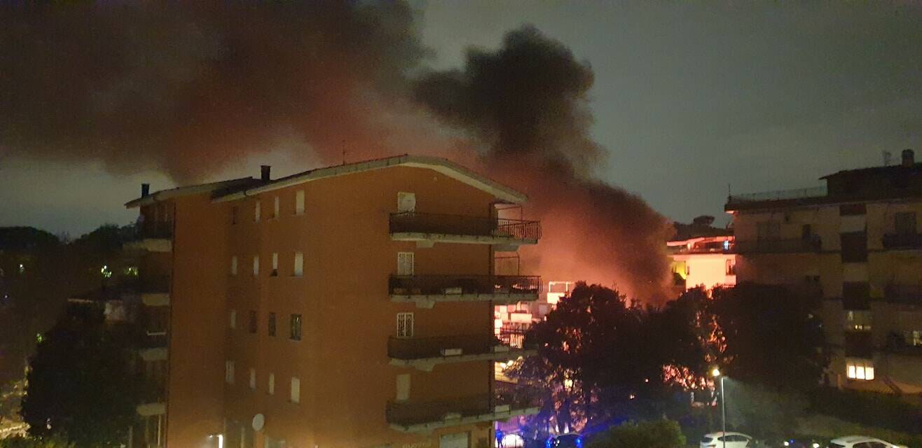 Incendio Genzano