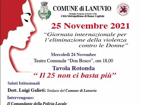 Lanuvio Violenza Donne