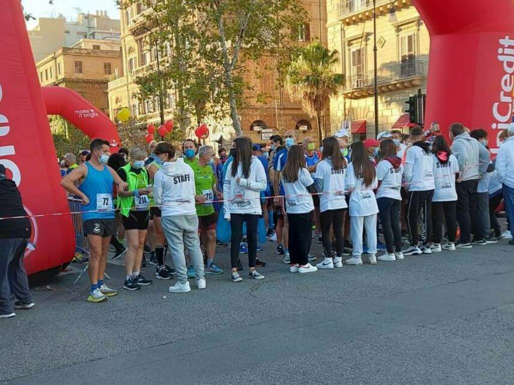 Maratona Palermo partenza