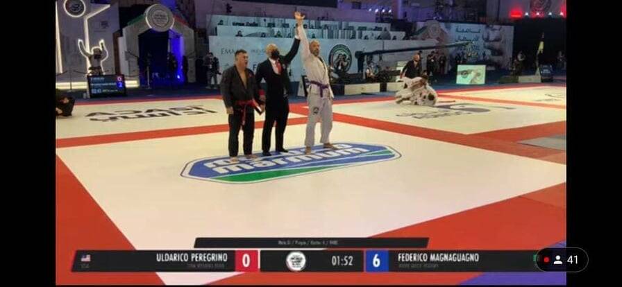 Federico Magnaguagno campione mondiale Brazilian Jiu