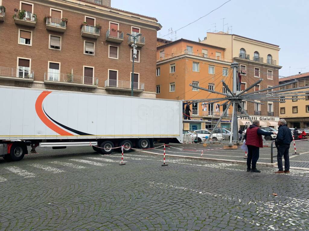 allestimento natale frascati