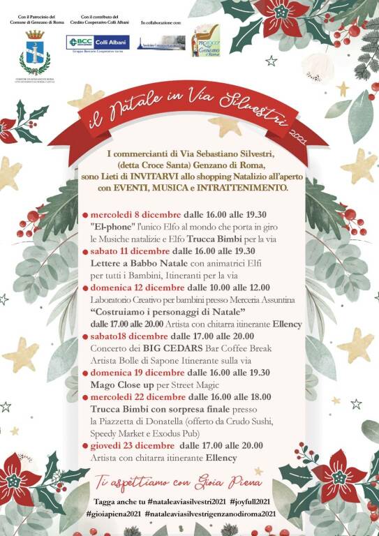 Natale in via Sebastiano Silvestri