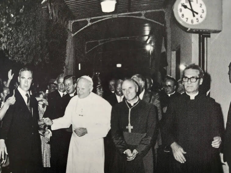 Papa Giovanni Paolo II a Velletri Stazione