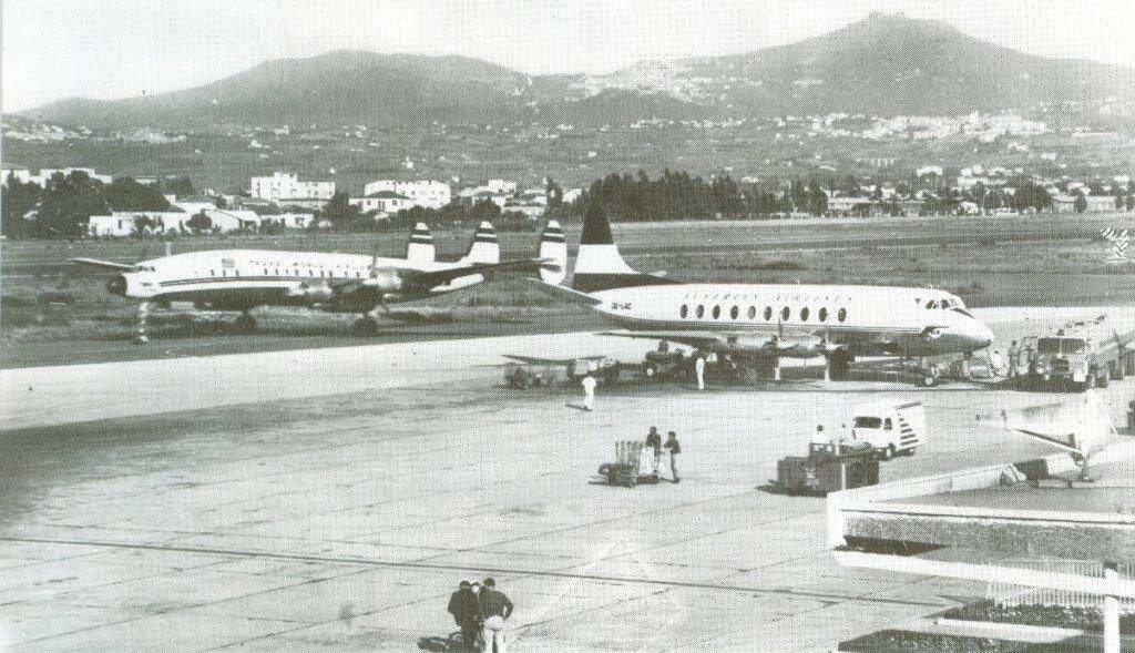 Aerei internazionali anni 50 Ciampino