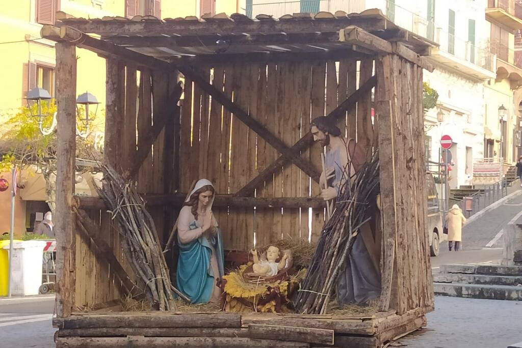 presepe rocca di papa