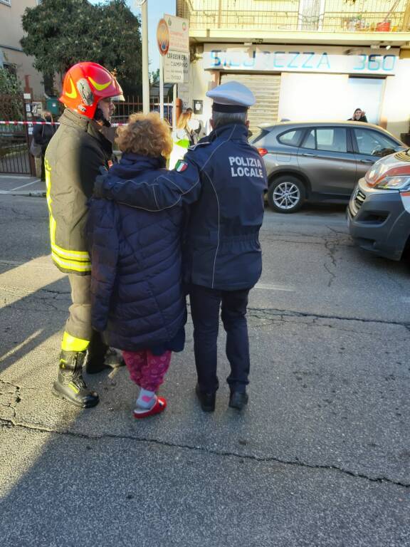 incendio via morena ciampino