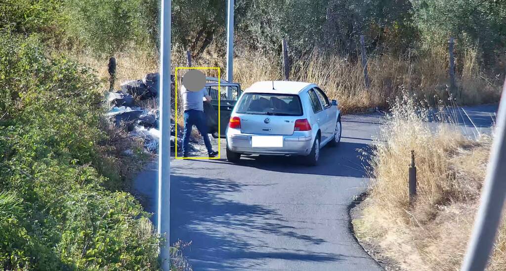 rifiuti ciampino fototrappole