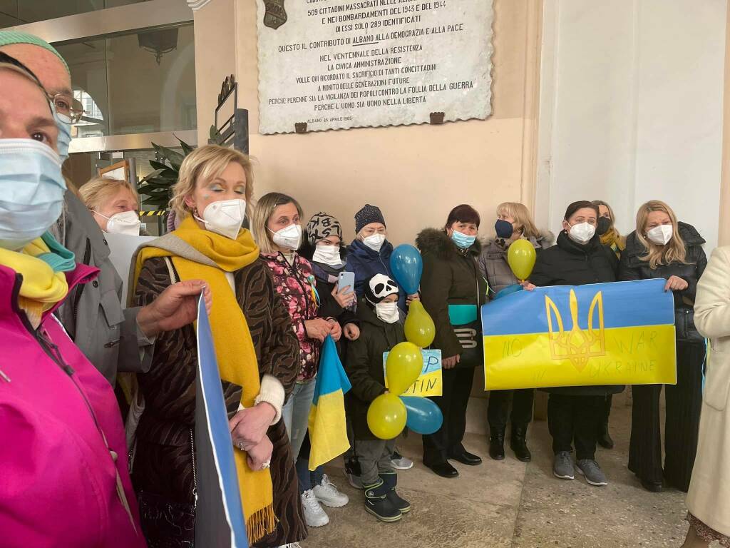 Albano manifestazione Pace Ucraina