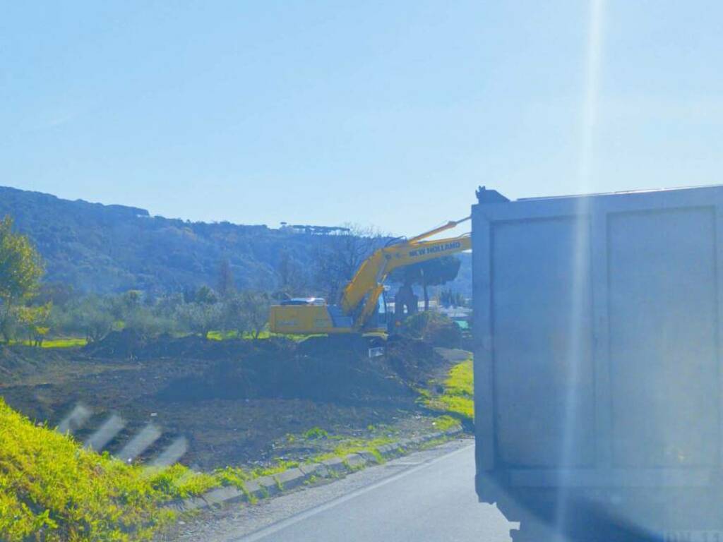 lavori sotto ponte ariccia