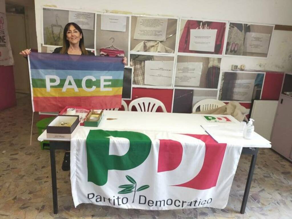 Franca Silvani Sede PD Marino Bandiera PACE