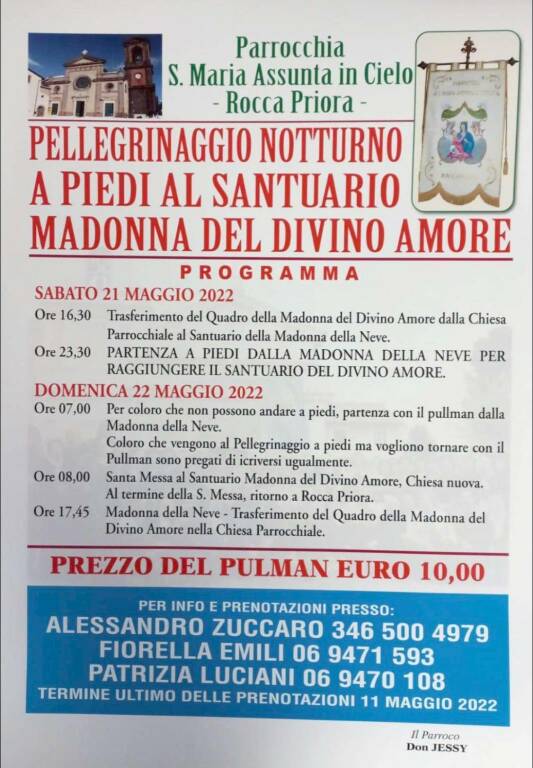 Pellegrinaggio_RoccaPriora_DivinoAmore_Locandina