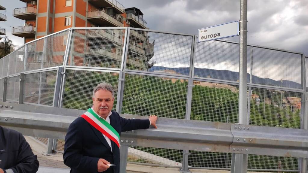 INAUGURAZIONE VIALE EUROPA VELLETRI