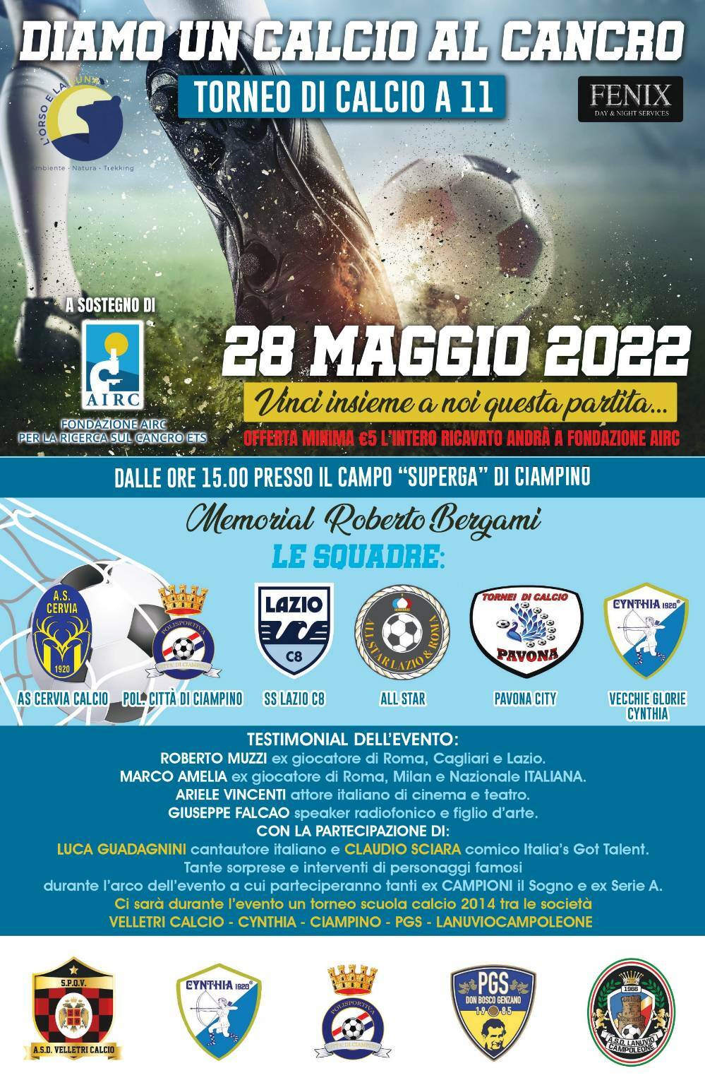 MemorialRobertoBergami_Ciampino_28052022_LocandinaSponsor