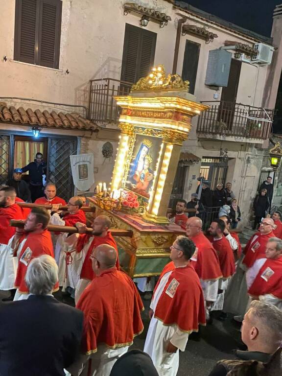 PROCESSIONE MADONNA DELLE GRAZIE LANUVIO 7 MAGGIO 2022