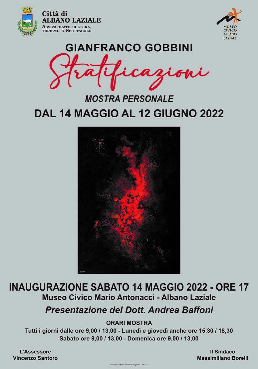 stratificazioni mostra albano