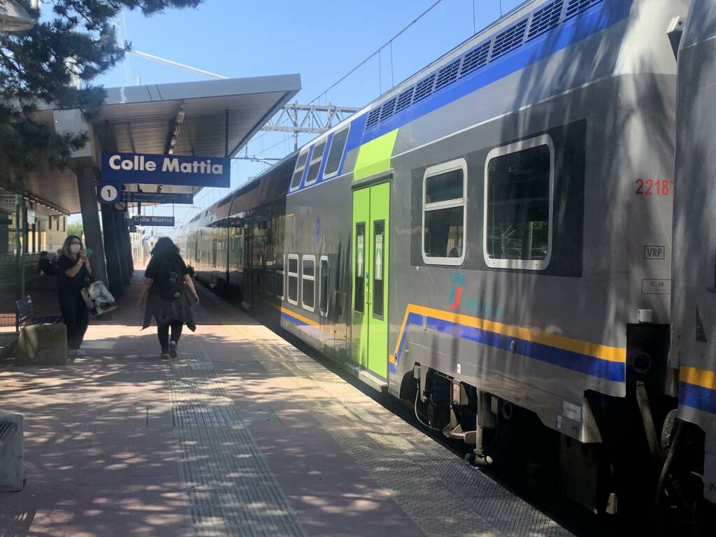 stazione treno colle mattia