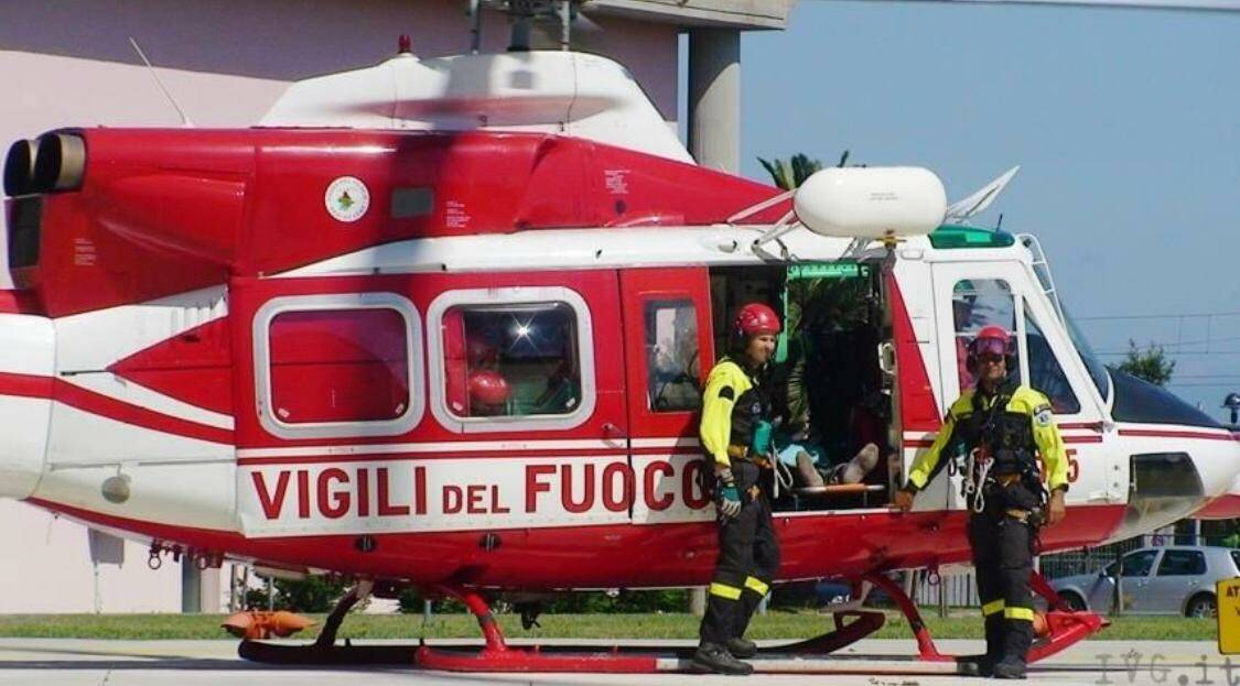 vigili fuoco elisoccorso