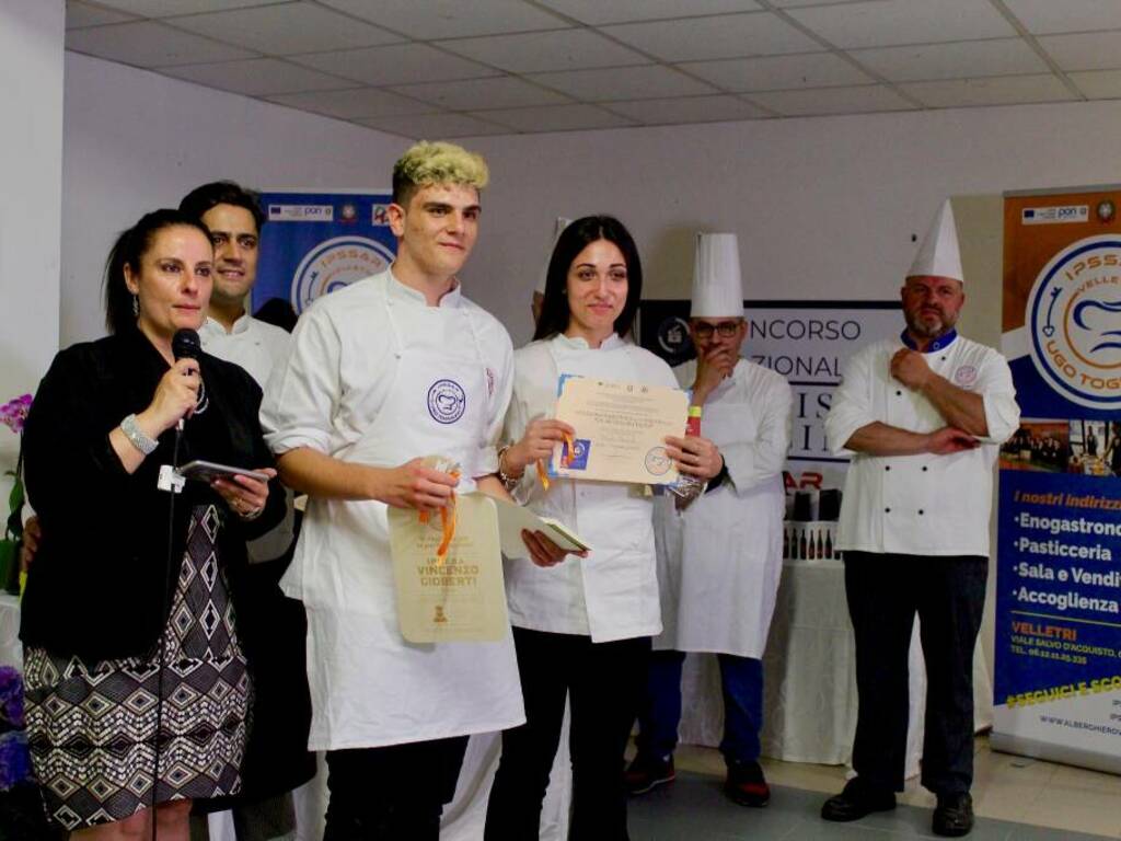 Serata di premiazione del concorso "Un artista in cucina" 
