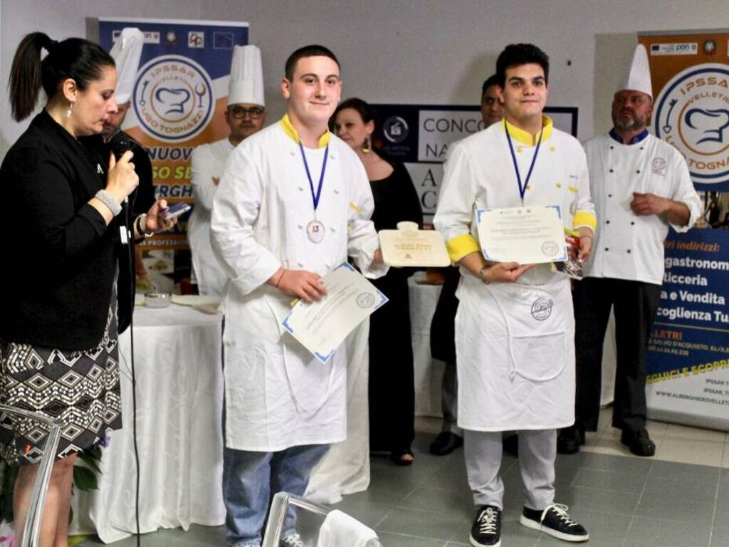 Serata di premiazione del concorso "Un artista in cucina" 