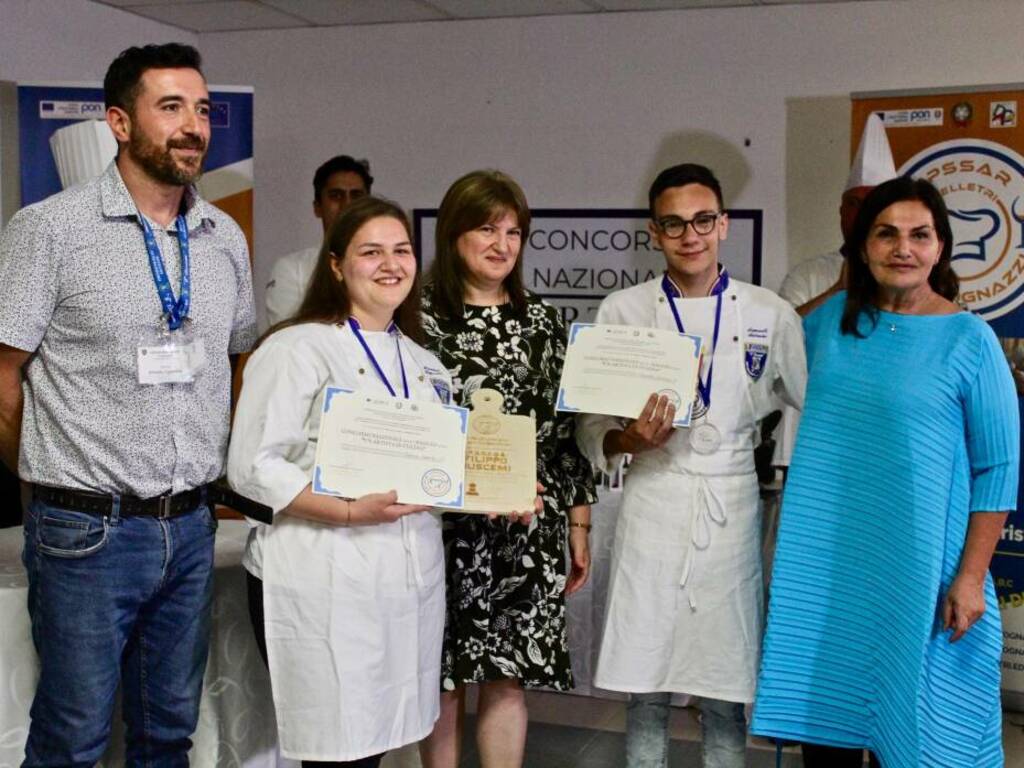 Serata di premiazione del concorso "Un artista in cucina" 