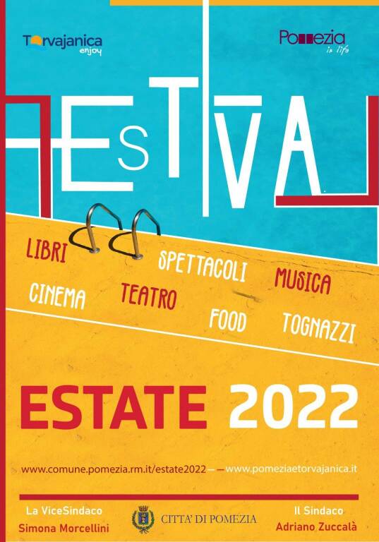 Festival Estate 2022 Pomezia Torvaianica Locandina