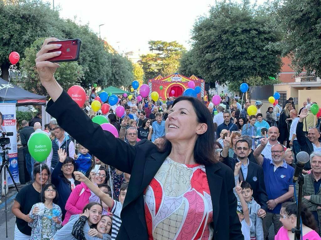 Ciampino Daniela Ballico Chiusura Campagna Elettorale Selfie