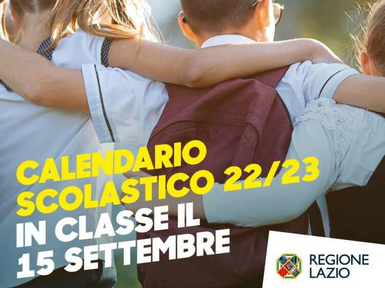 calendario scolastico 